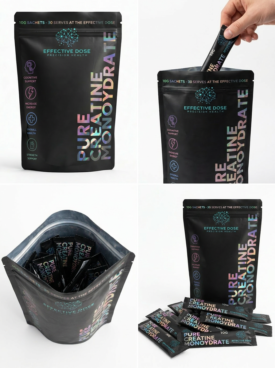 Effective Dose Pure Creatine Monohydrate